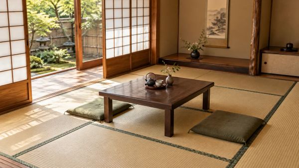 Dimensions du tatami : une influence sur l'agencement complet